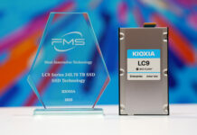 KIOXIA LC9 Series 245.76 TB Enterprise SSD with Innovative 32-die Stack Memory Named ‘Best of Show’ at FMS: the Future of Memory and Storage 2025