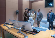 Sultan bin Ahmed Visits Shanghai Film Studios Film Park and Stadium
